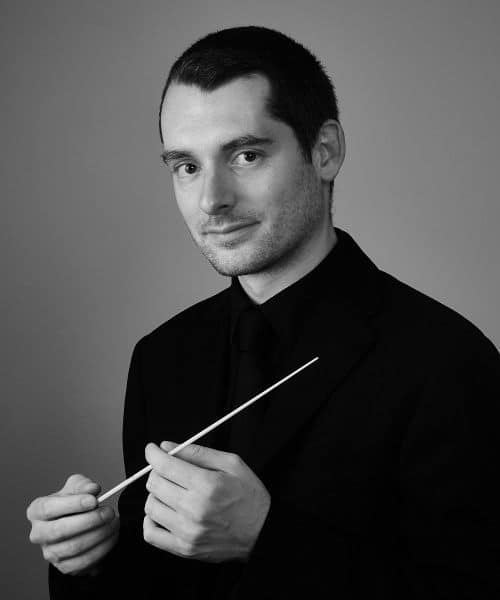 Professional conductor Simone Zuccatti. Photo by Julian Watt (Sydney, Australia)